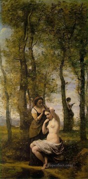 ル・トワレ 別名人物のある風景 外光のロマン主義 ジャン・バティスト・カミーユ・コロー Oil Paintings